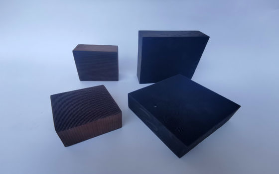 Gözenekli Yüzey Metalik Yüzey Katalitik Konvertör Petek Monolit 600 hücreli 750 hücreli 900 Hücreli